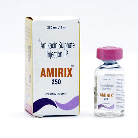 AMIRIX - Amikacin 100, 250,500 mg injection